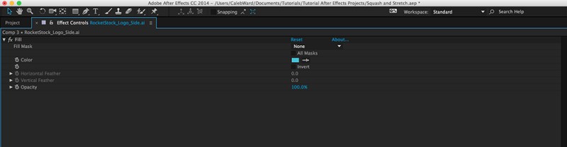 Các phím tắt After Effects Ae