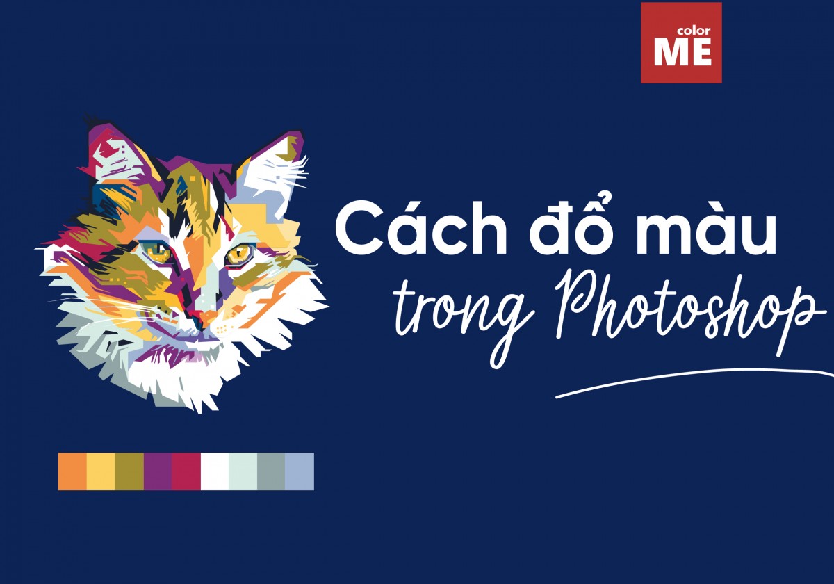 Cách đổ màu vùng chọn trong photoshop