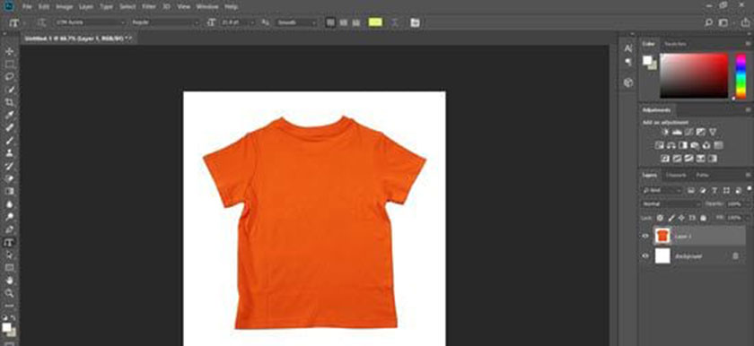 Cách đổi màu áo trong photoshop