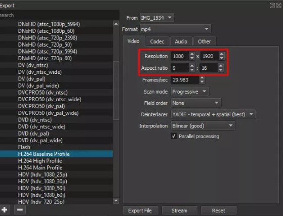 Cách giảm dung lượng video mp4 vẫn giữ nguyên chất lượng với Shotcut