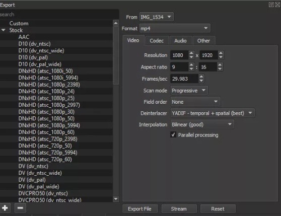 Cách giảm dung lượng video mp4 vẫn giữ nguyên chất lượng với Shotcut