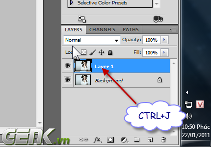 Cách làm nền ảnh trong suốt bằng photoshop