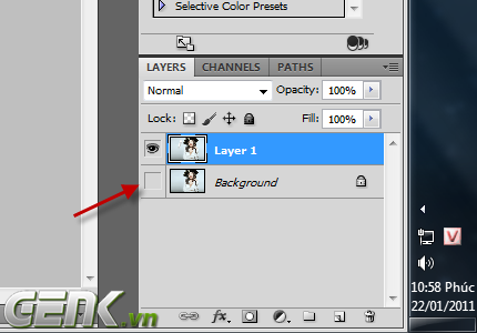 Cách làm nền ảnh trong suốt bằng photoshop