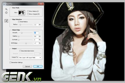 Cách làm nền ảnh trong suốt bằng photoshop