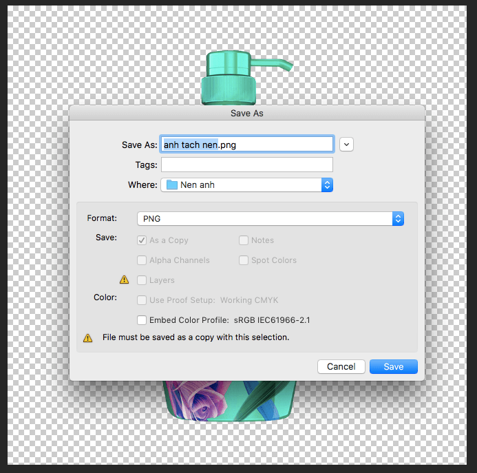 Cách tách nền trắng trong photoshop cs6