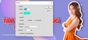 Cách tạo đường viền trong photoshop