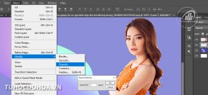 Cách tạo đường viền một đối tượng trong photoshop