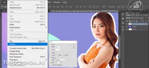 Cách tạo đường viền trực tiếp trong photoshop
