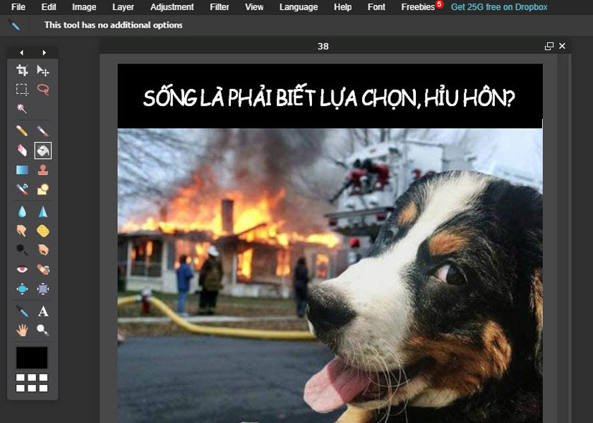 Cách xóa logo trên ảnh bằng photoshop