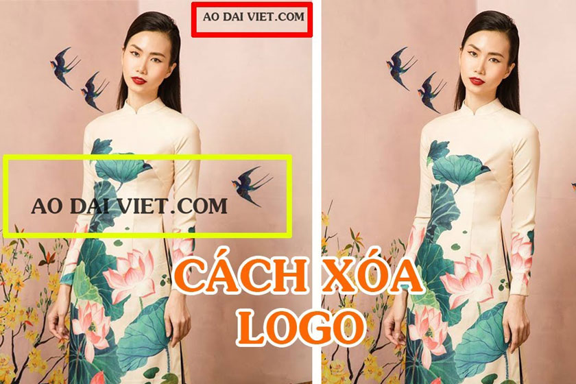 Cách xóa logo trên ảnh bằng photoshop