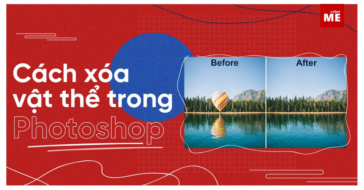 xóa vật thể trong photoshop
