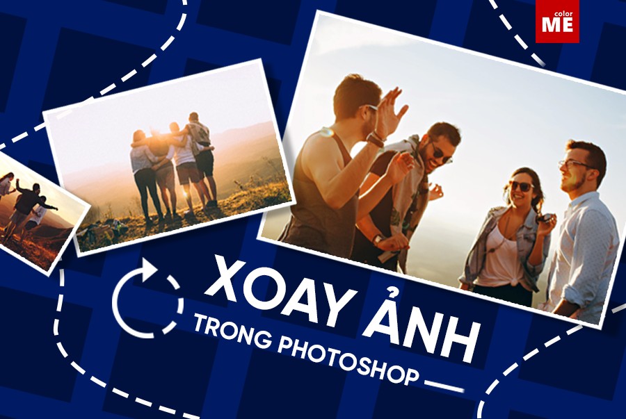 Khi làm việc trong Photoshop, việc xoay, đảo, lật ngược hình ảnh là một nhu cầu tất yếu của người sử dụng. Tuy nhiên thao tác này vẫn khiến nhiều bạn phải băn khoăn, thắc mắc. Vậy làm thế nào để xoay hình ảnh vừa nhanh vừa đơn giản? Hãy theo dõi cách làm trong bài viết sau đây cùng ColorME nhé!