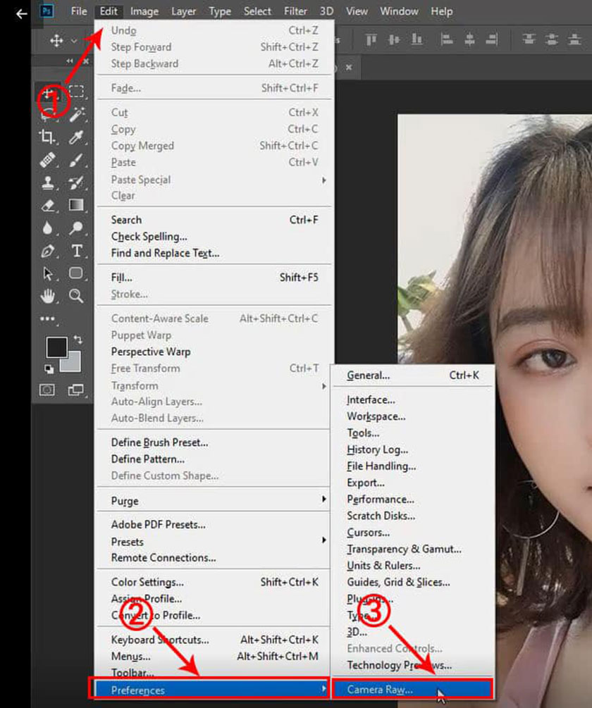 Camera Raw photoshop