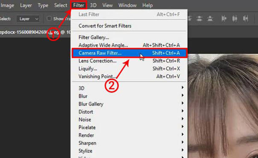Camera Raw photoshop