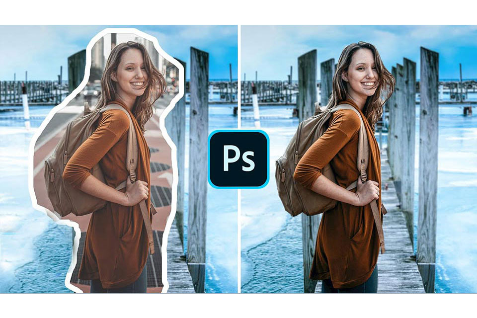 Cắt ảnh theo ý muốn trong photoshop
