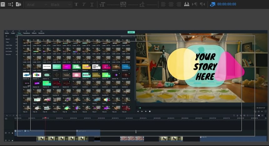 Chèn chữ trong adobe premiere