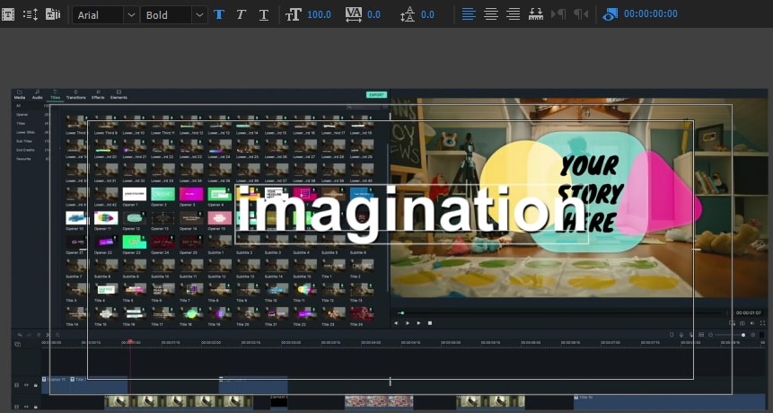 Chèn chữ trong adobe premiere