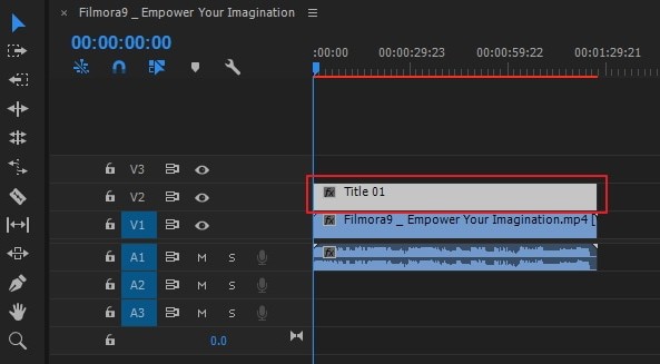 Chèn chữ trong adobe premiere