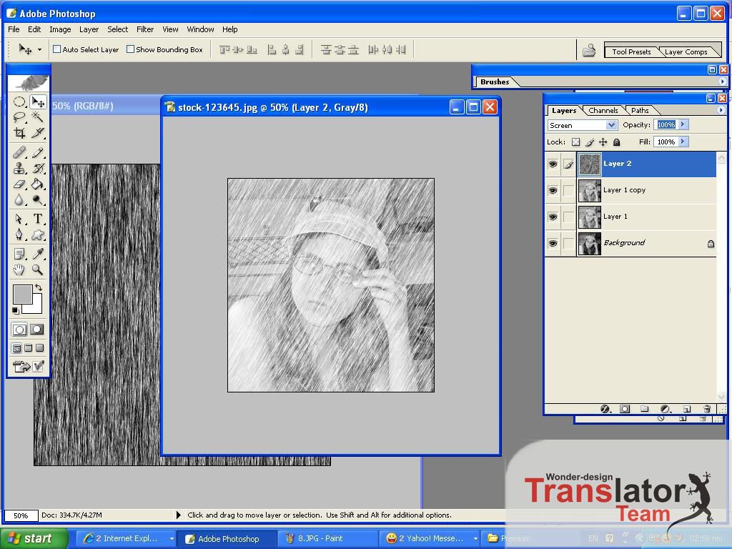 Chuyển ảnh thành tranh vẽ chì bằng photoshop cs6