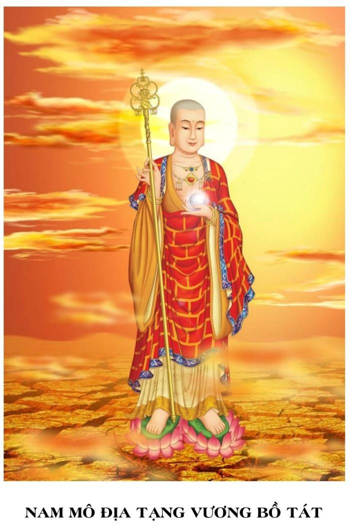 Hình Địa Tạng Vương Bồ Tát chất lượng cao