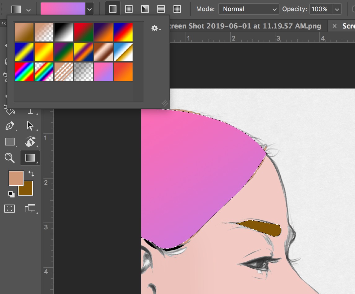 Hướng dẫn tô màu vùng chọn, layer trong photoshop