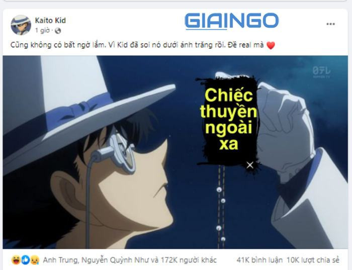 kaito kid soi đề văn