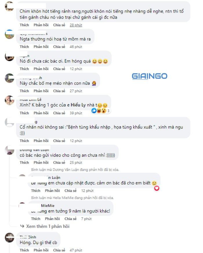 Milona xúc phạm danh dự trên live