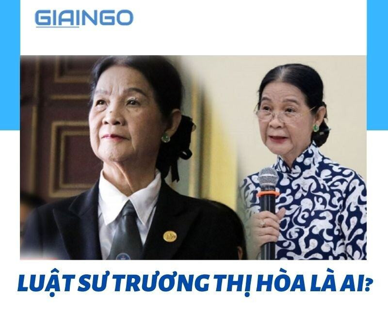 Luật sư Trương Thị Hòa là ai