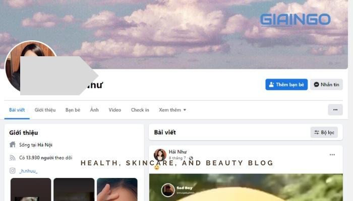 Lương Hải Như Facebook là gì