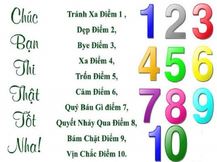  stt chúc thi tốt