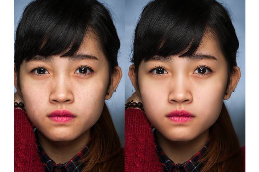 Những sai lầm khi chỉnh sửa da trong photoshop 00
