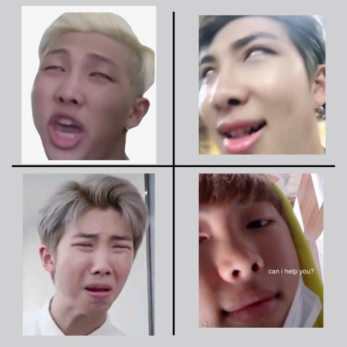 RM BTS meme