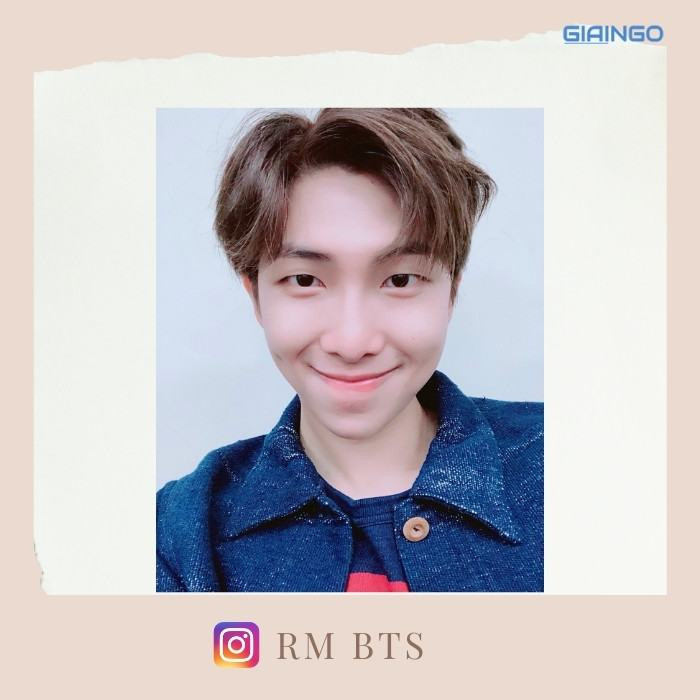 RM BTS Instagram