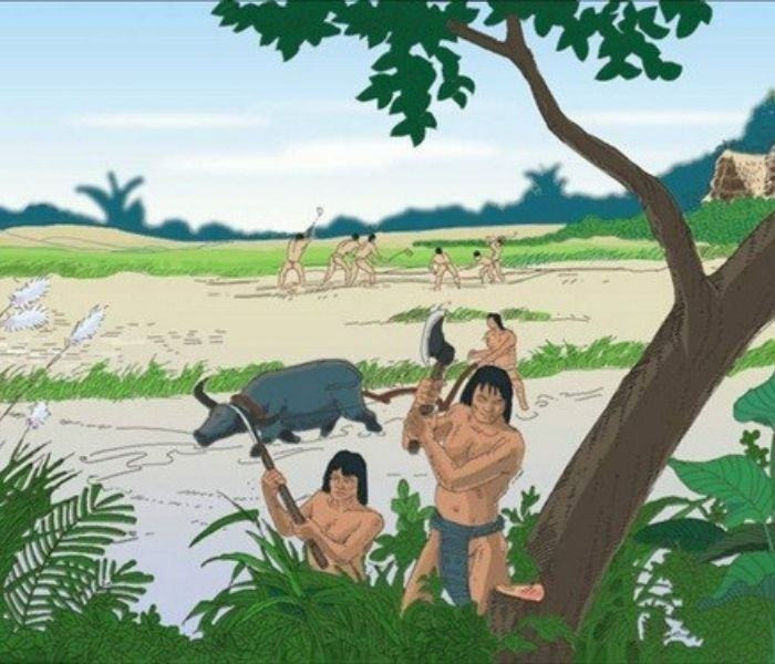 Soạn bài Đời sống vật chất và tinh thần của cư dân Văn Lang