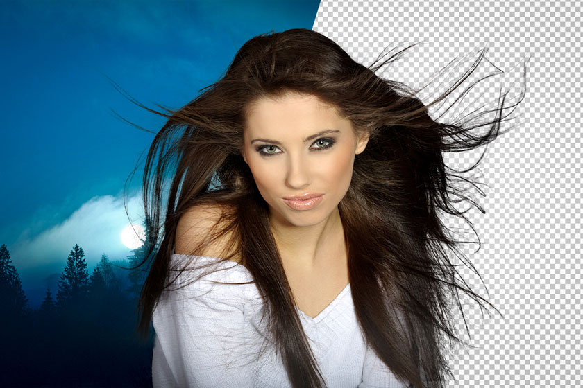 Tách tóc trong Photoshop bằng công cụ Channel
