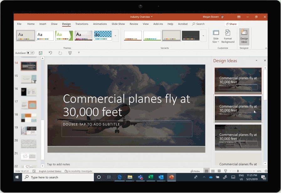 Tạo video bằng powerpoint