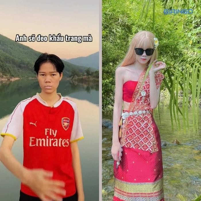 Nhan sắc thật của hot TikToker Phùn Anh