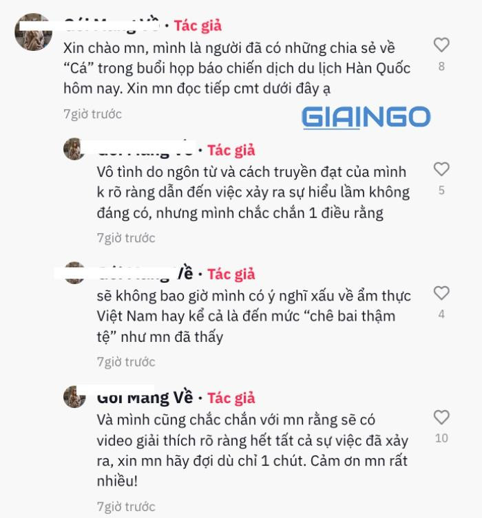TikToker chê cá Việt Nam là ai