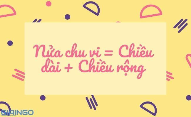Tinh chu vi hinh chu nhat 