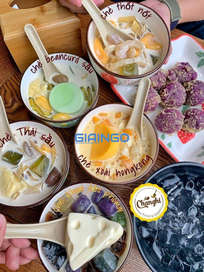 Chè Chang Hi menu