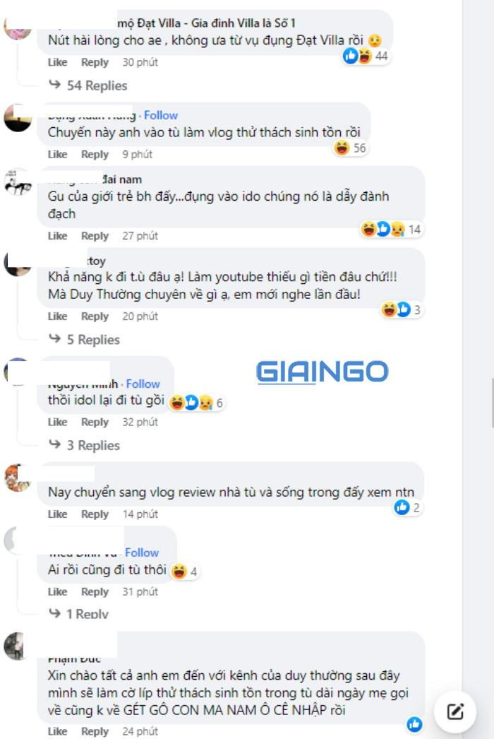 YouTuber Duy Thường bị công an tạm giữ hình sự