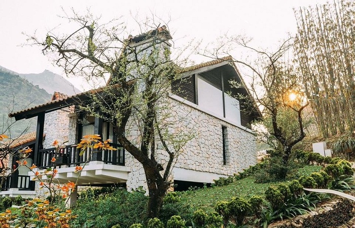 Sapa Jade Hill resort khi chiều xế tà 