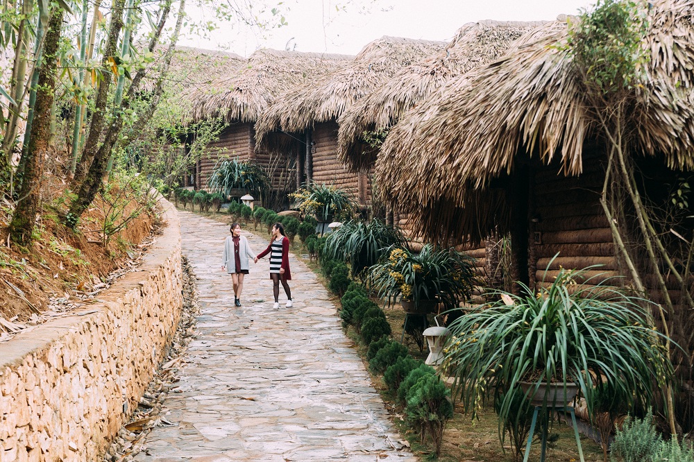 Đừng quên bạn bè khi tới Sapa Jade Hill resort nhé