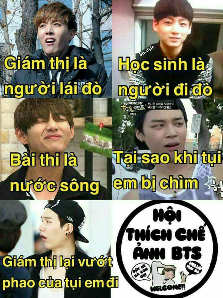 Stt vui về mùa thi hài hước