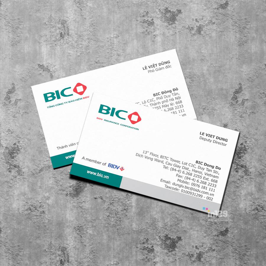 Mẫu card visit đẹp