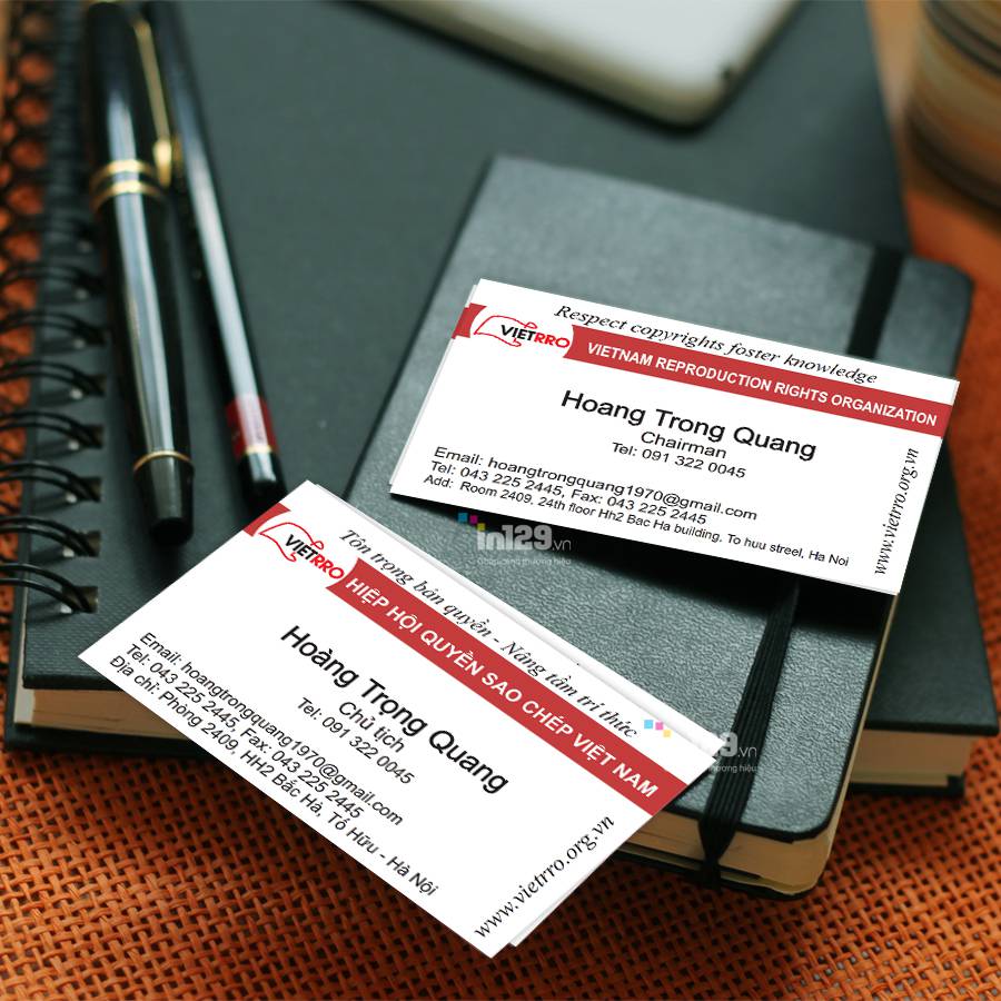mẫu card visit đẹp và ấn tượng