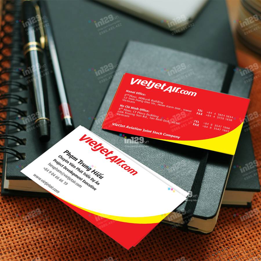 card visit vietjet air