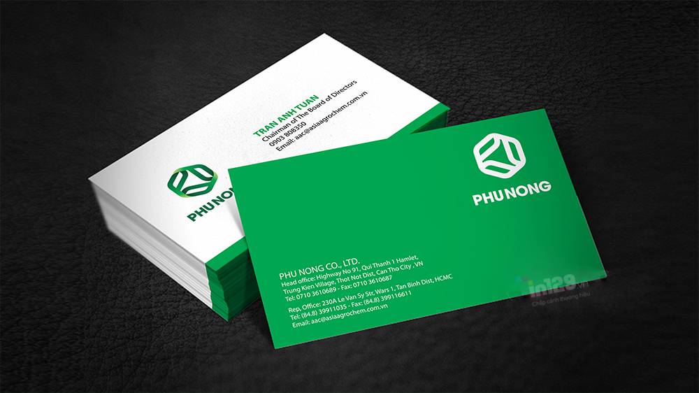 in card visit