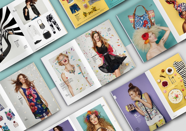 catalogue đẹp mắt thương hiệu thời trang