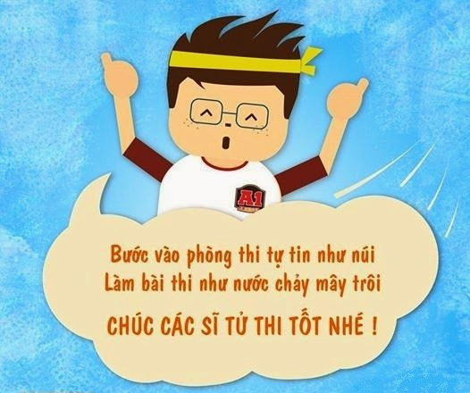 Stt vui về mùa thi hài hước